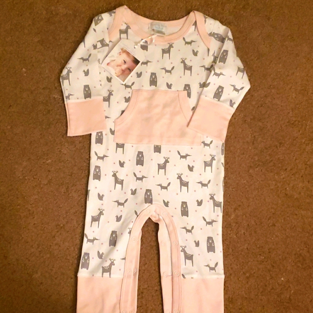 NWT Feathet Baby romper